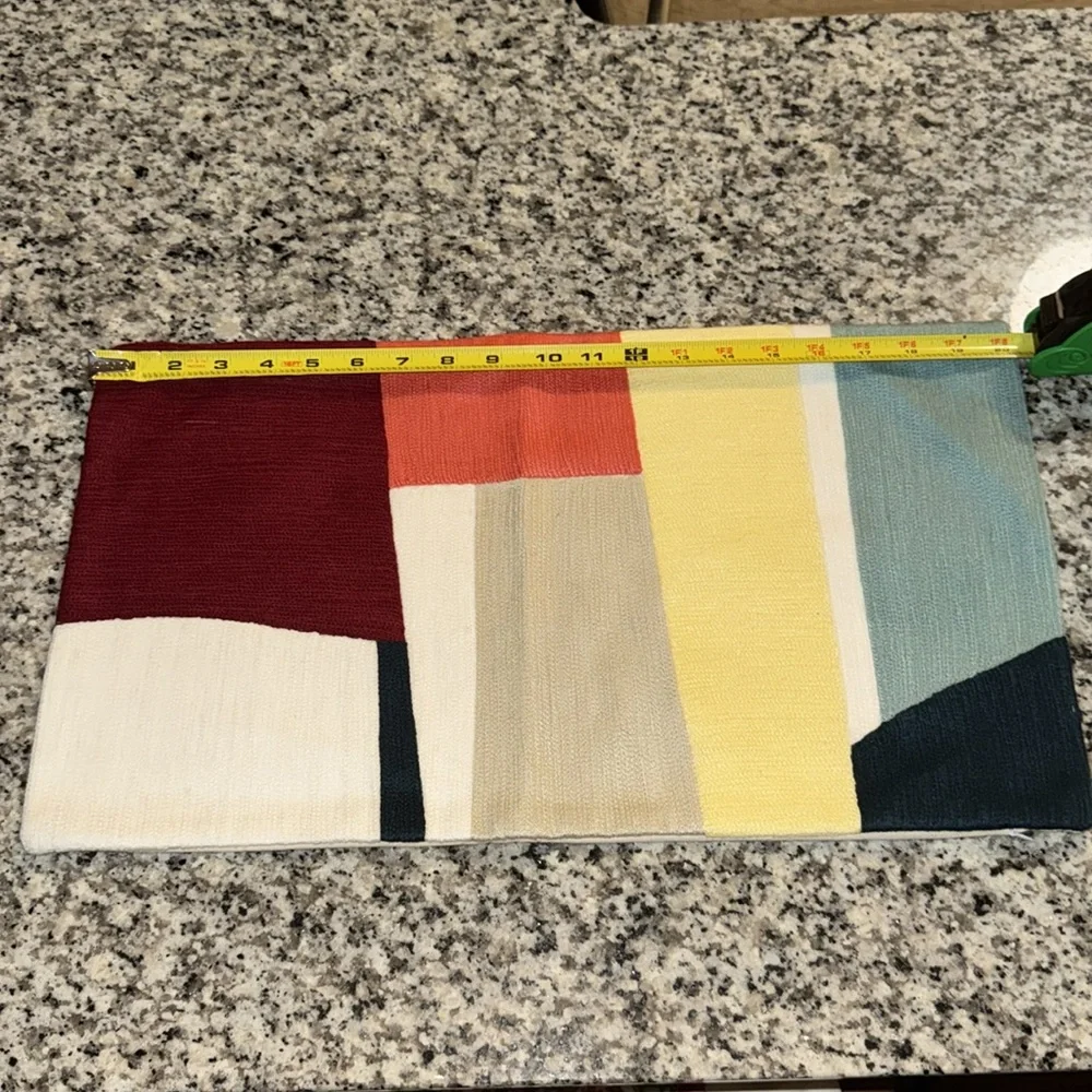 Williams Sonoma Geo pieces Pillow Case Sham New with tags